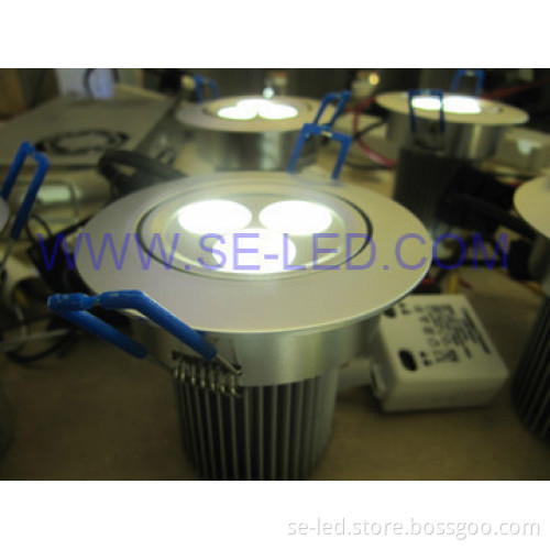 3*1W Round Recessed with High Quality LED Ceiling Light